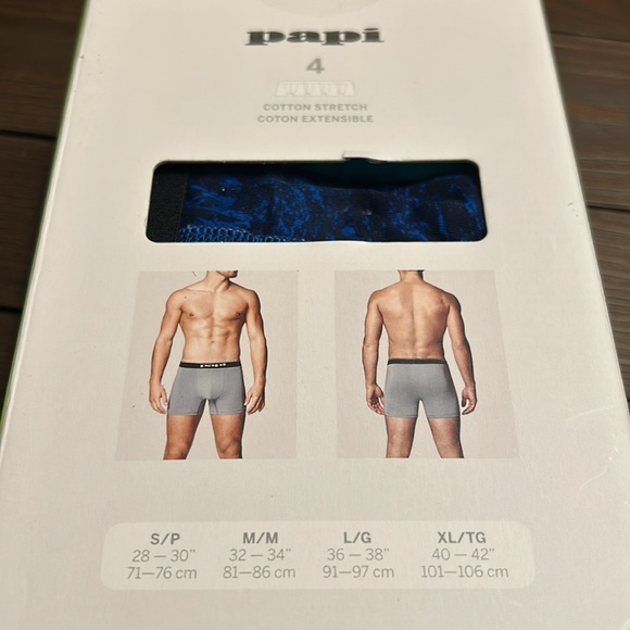 Papi Boxer Briefs 4 pk - Picture 2 of 3